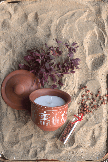 Terracotta Container Candle