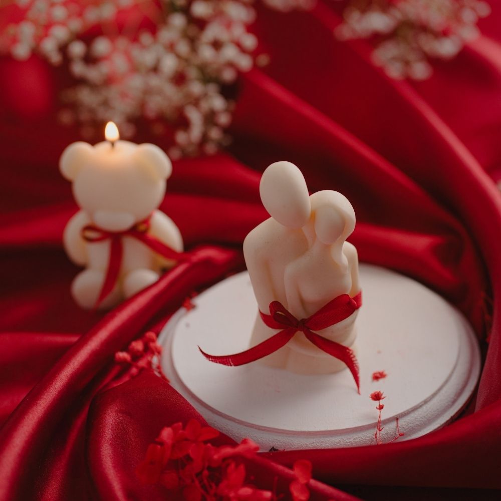 Valentine’s Candle | Set of 2 | Scented Soy Wax Candle