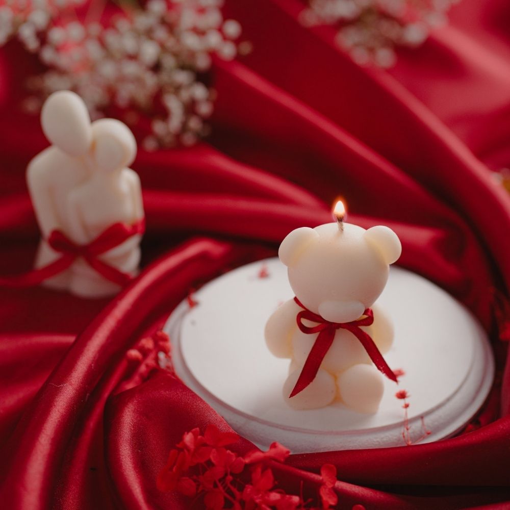 Valentine’s Candle | Set of 2 | Scented Soy Wax Candle