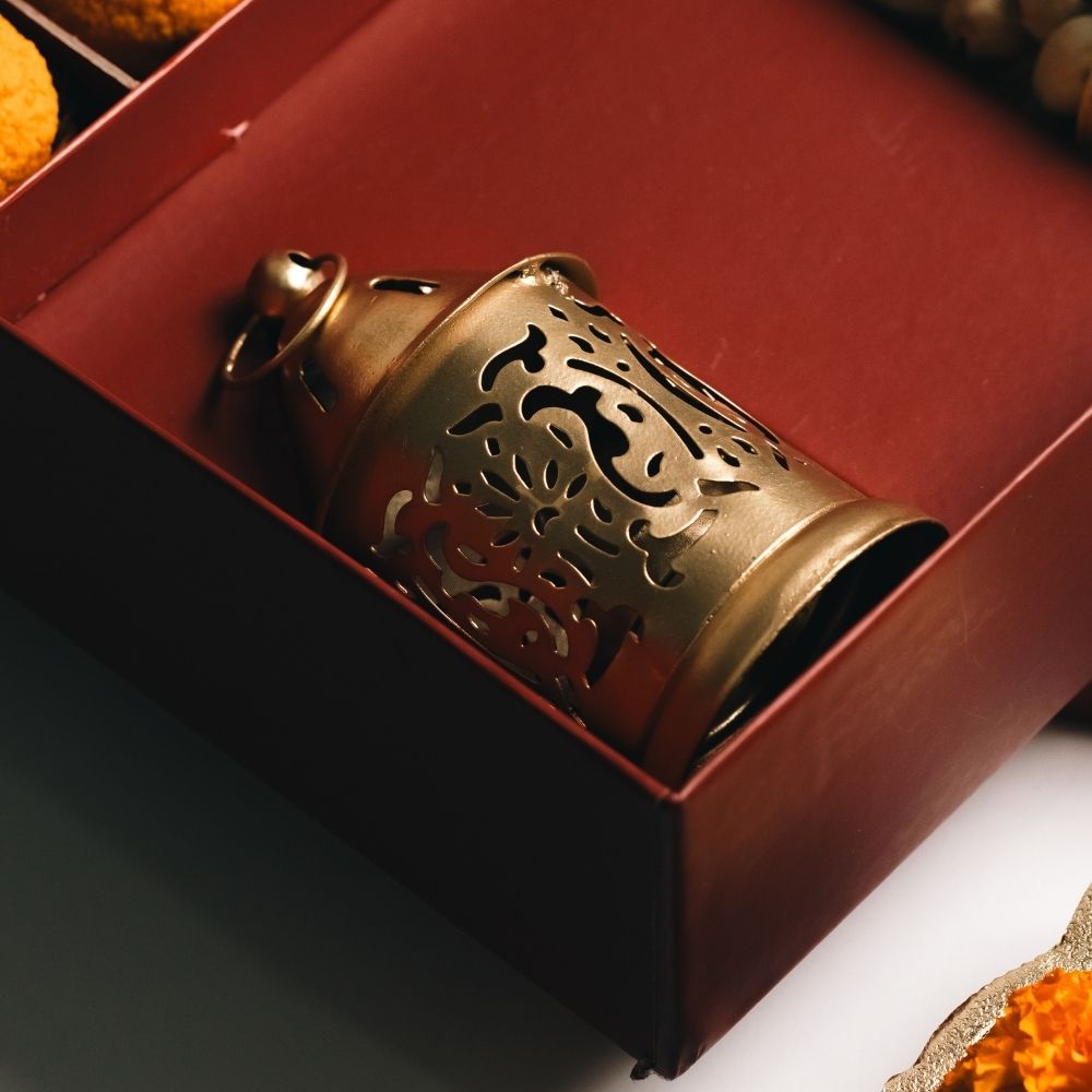 Diwali Glow Candle Duo | Akhand Deep in Brass | Buy One Get One