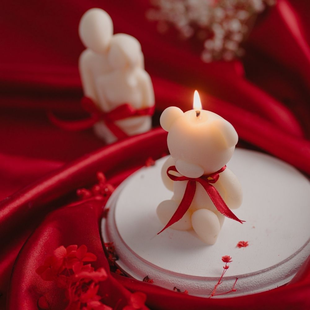 Valentine’s Candle | Set of 2 | Scented Soy Wax Candle