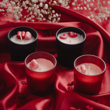 Valentine's Candle | Scented Candle | Set Of 4