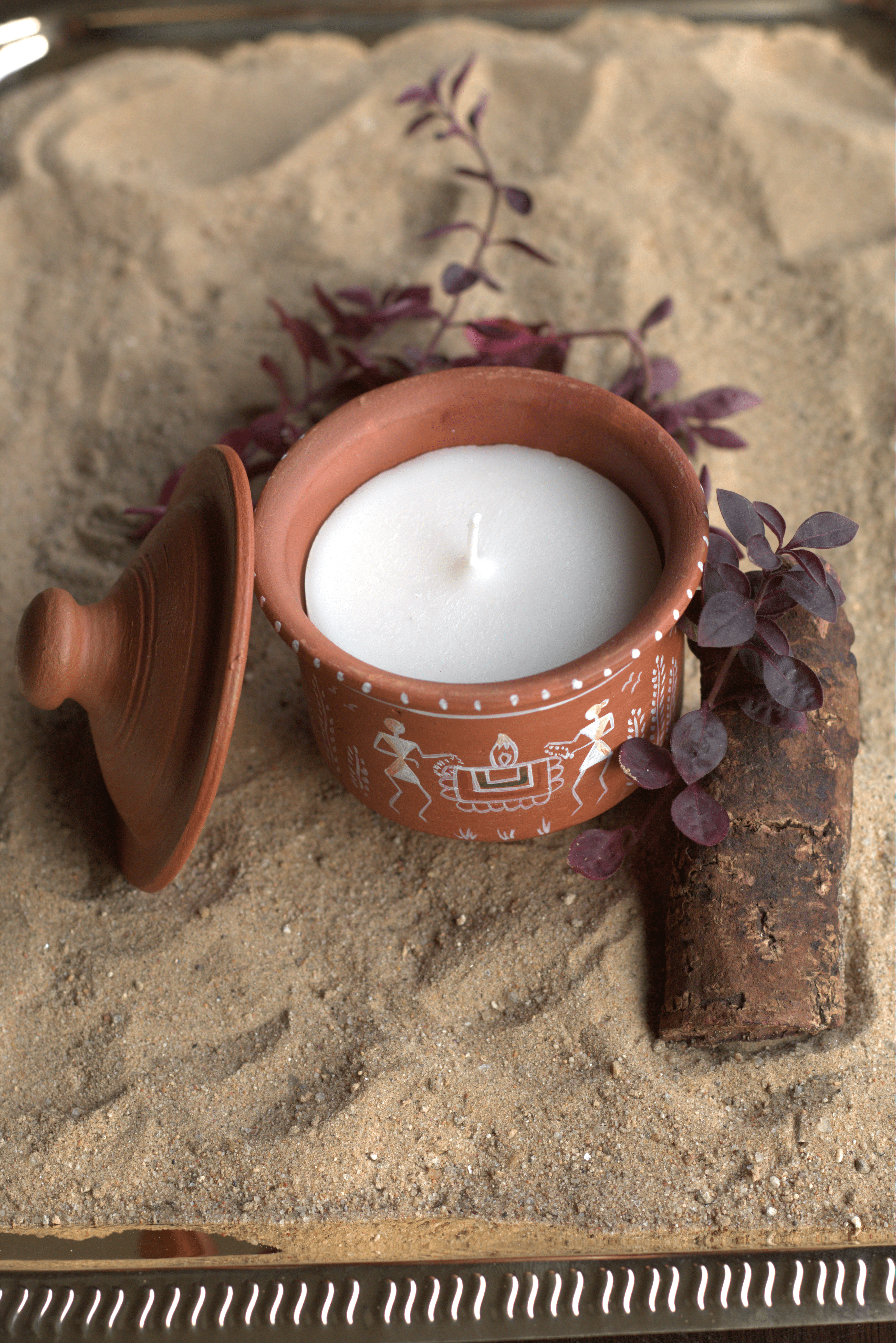 Terracotta Container Candle