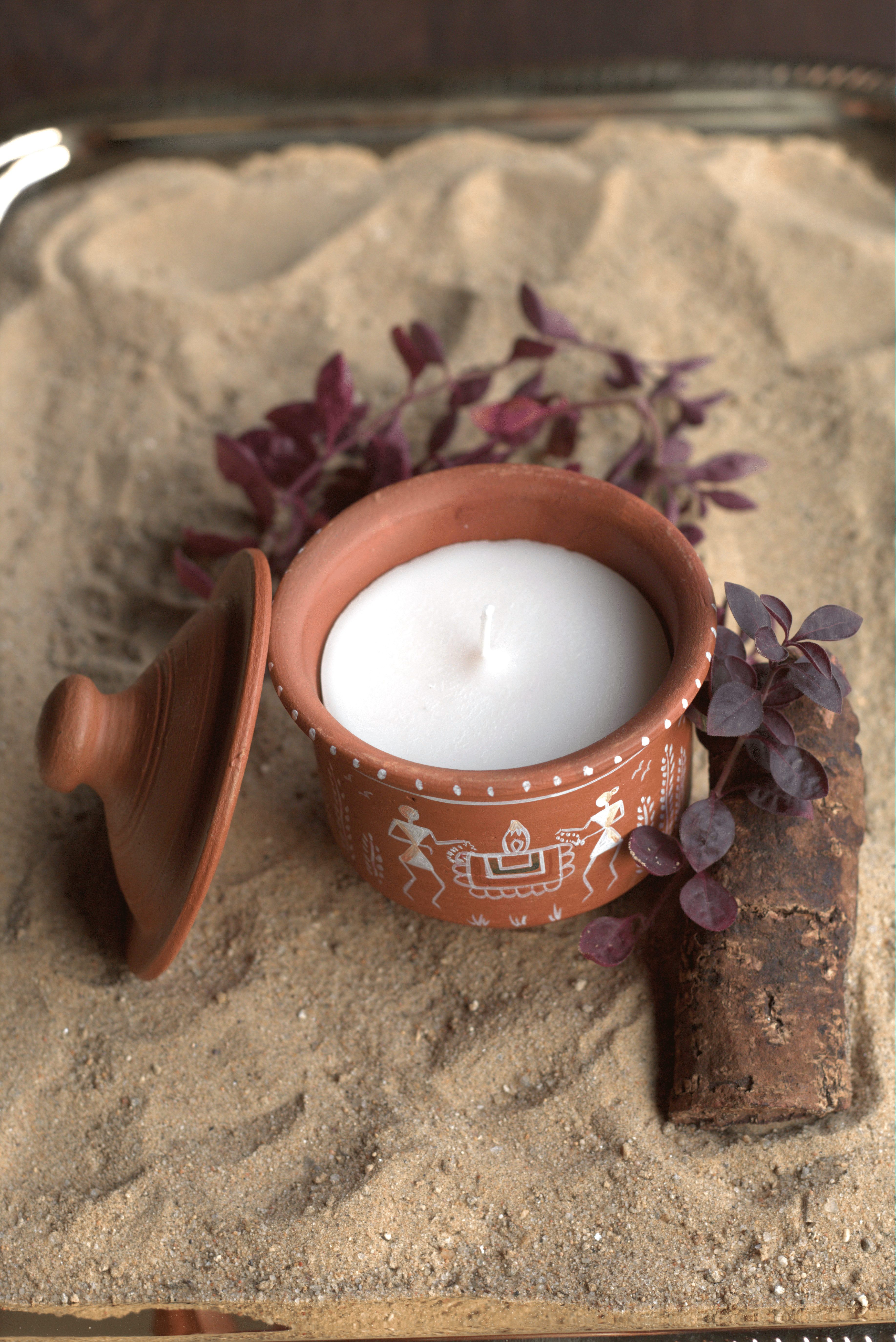 Terracotta Container Candle