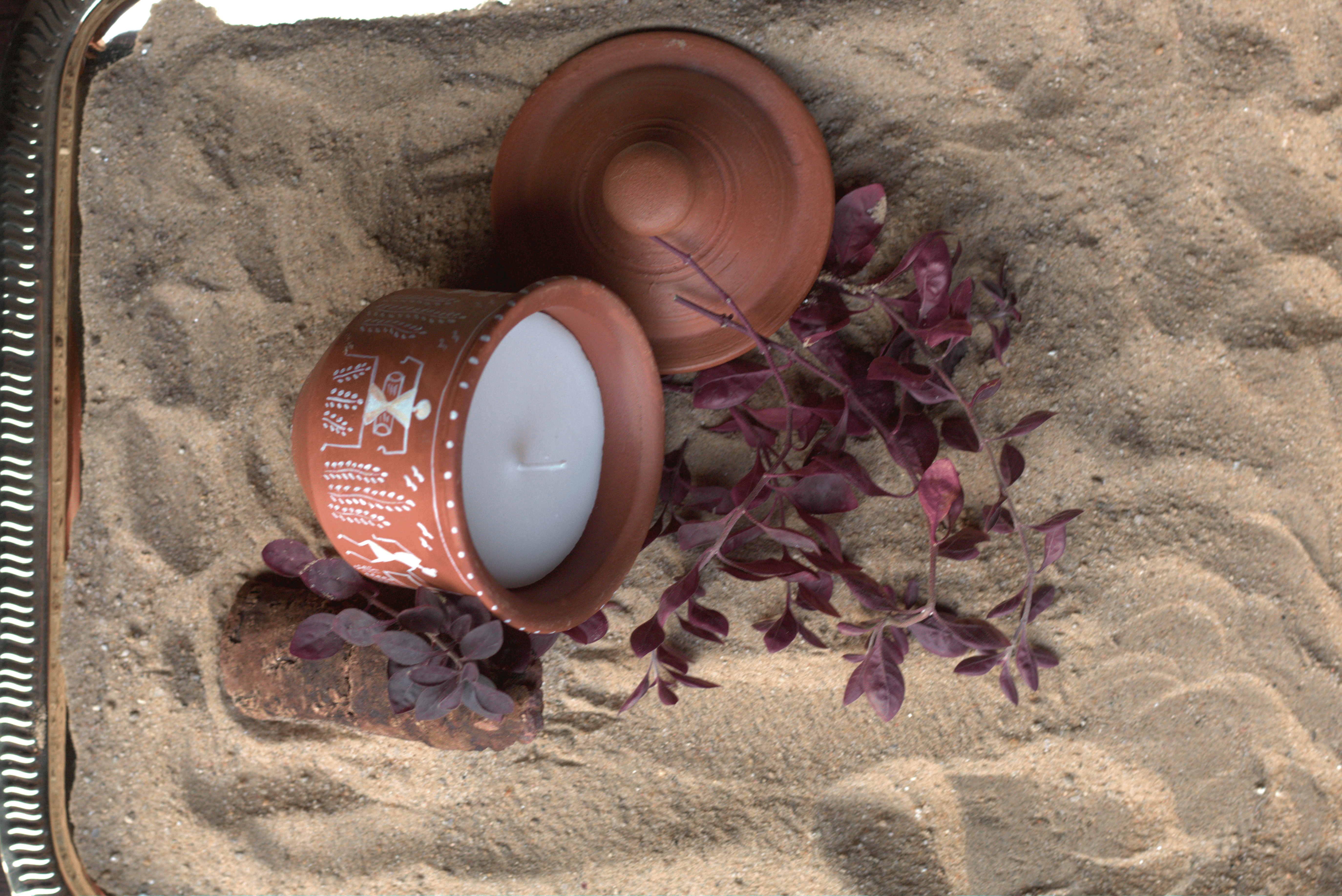 Terracotta Container Candle