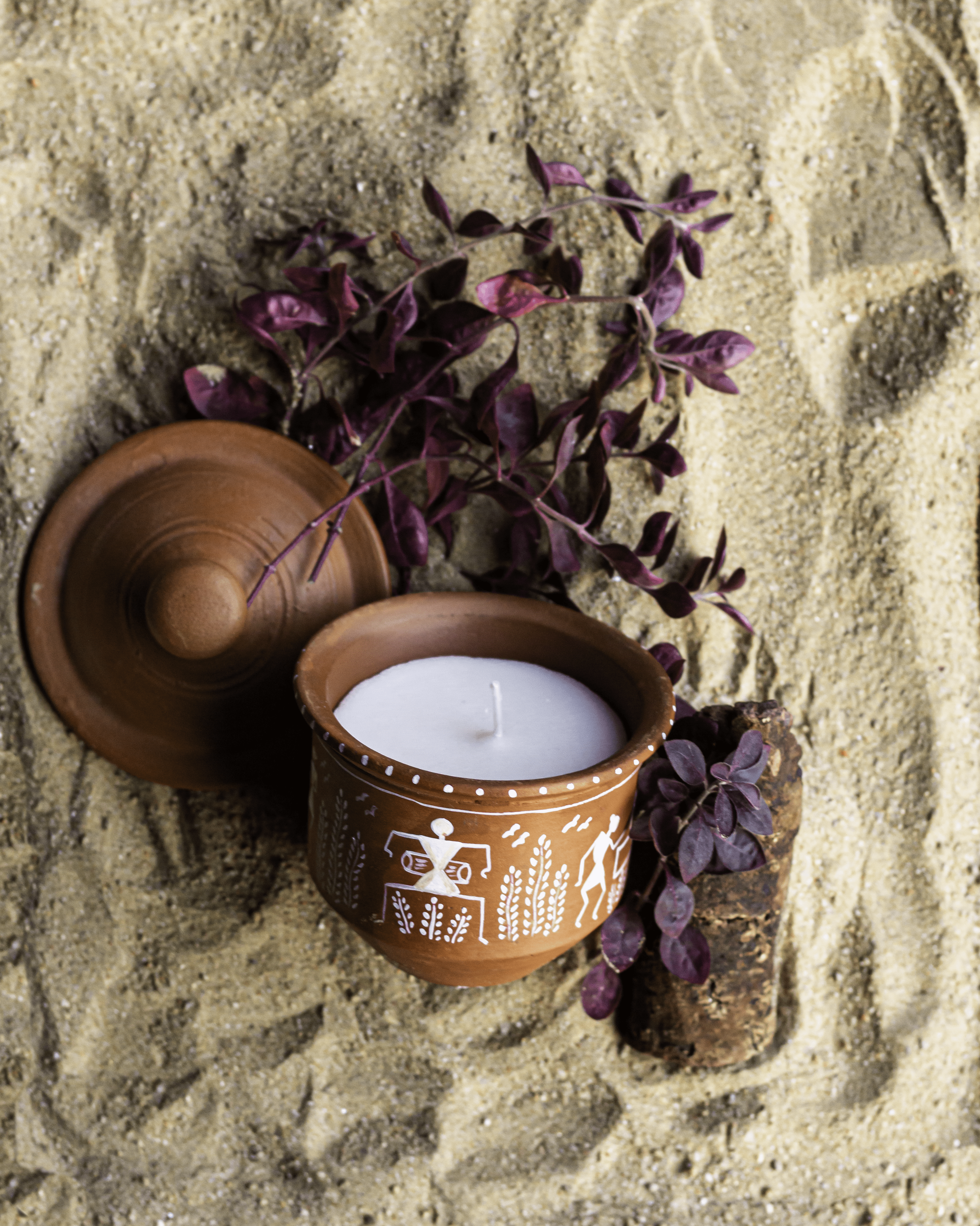 Terracotta Container Candle