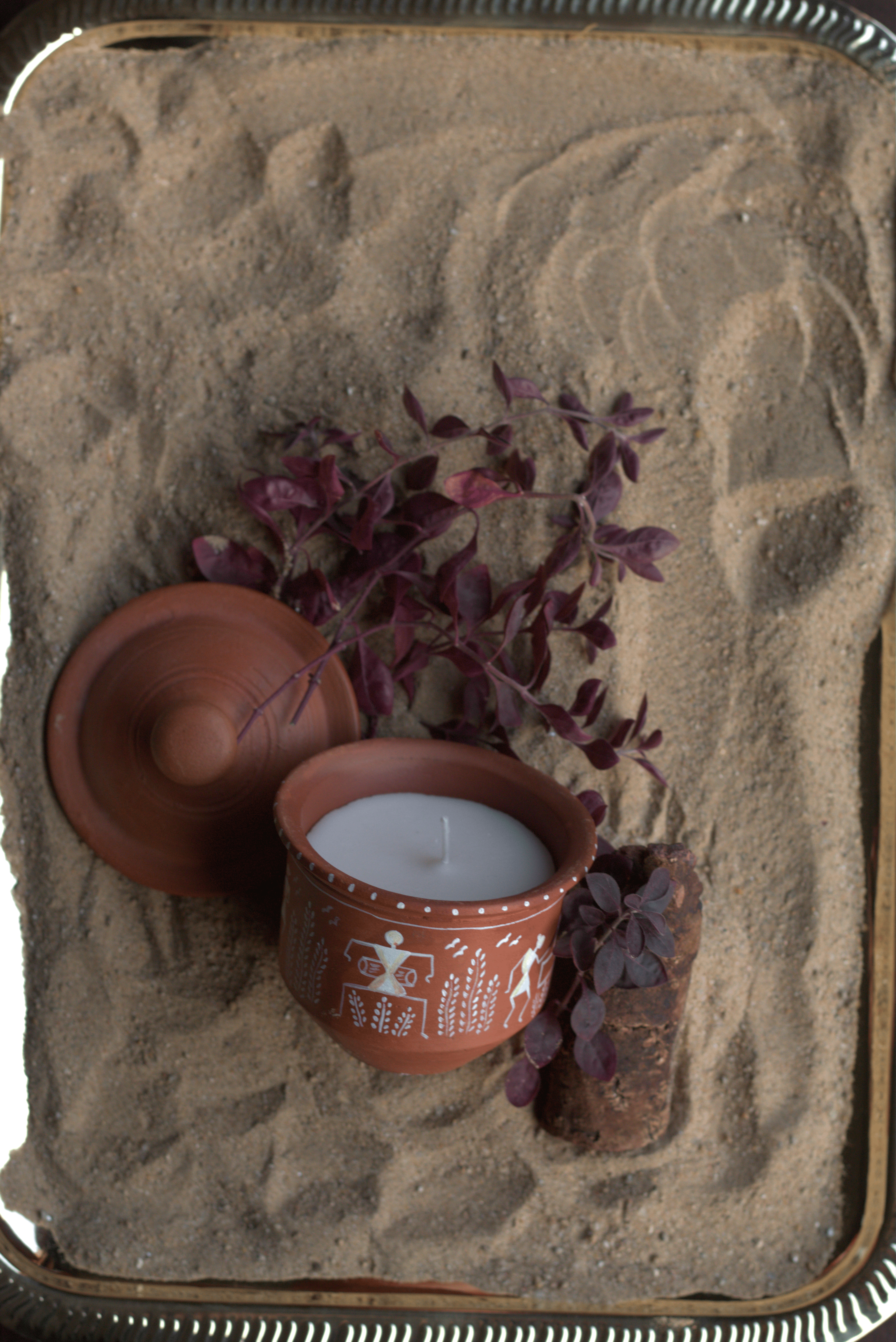 Terracotta Container Candle