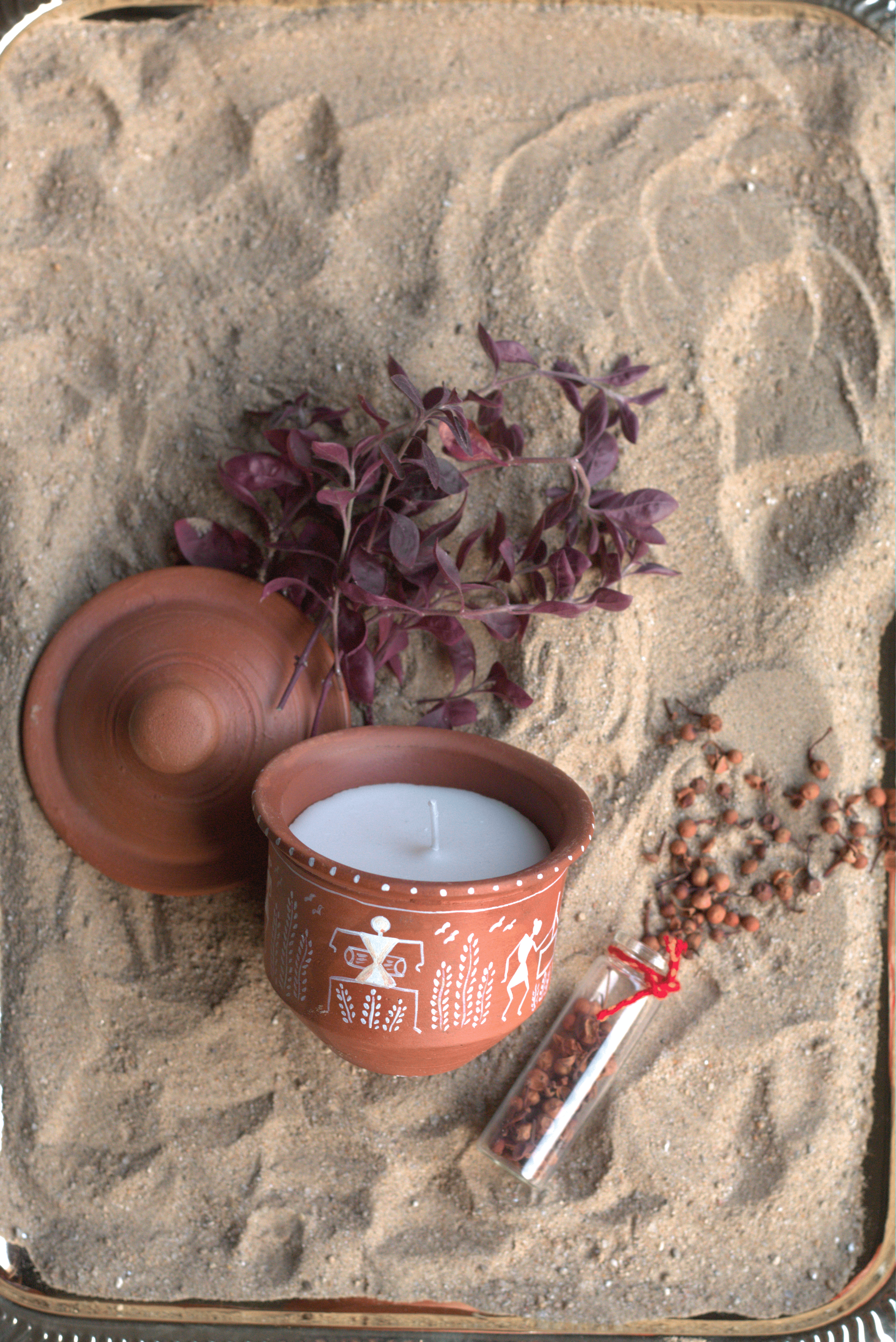 Terracotta Container Candle