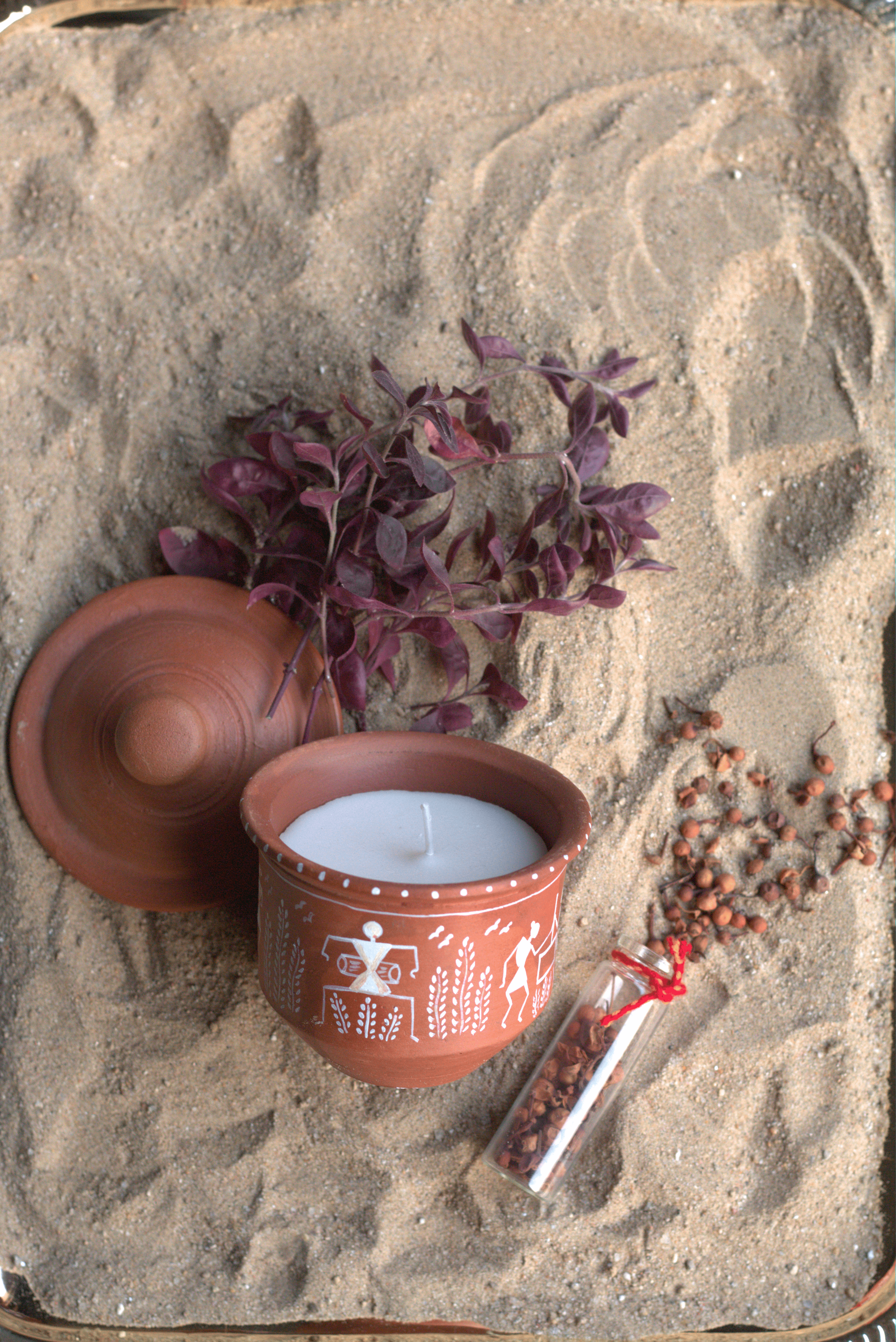 Terracotta Container Candle