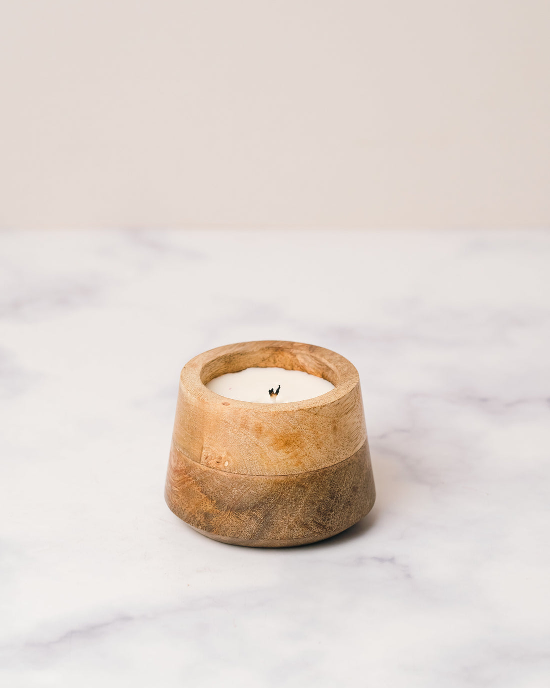 Wooden Container | Scented Soy Wax Candle